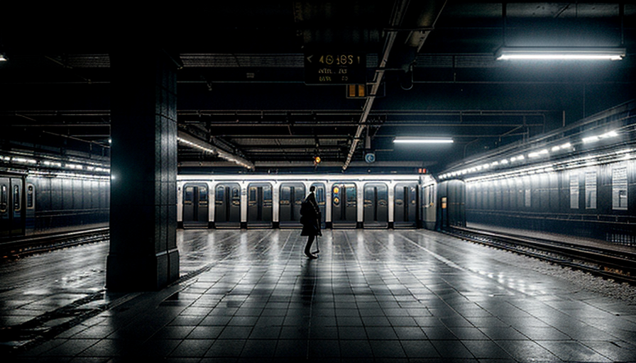 地下鉄のホームに関する異変