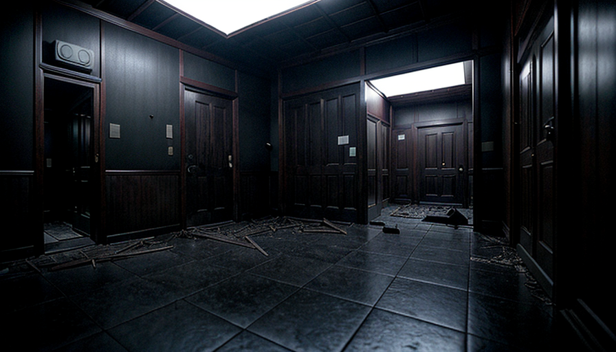 眠りを奪う、赤い点滅。